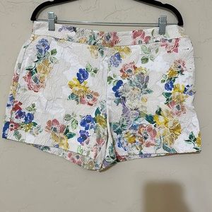 Anthropology lace shorts